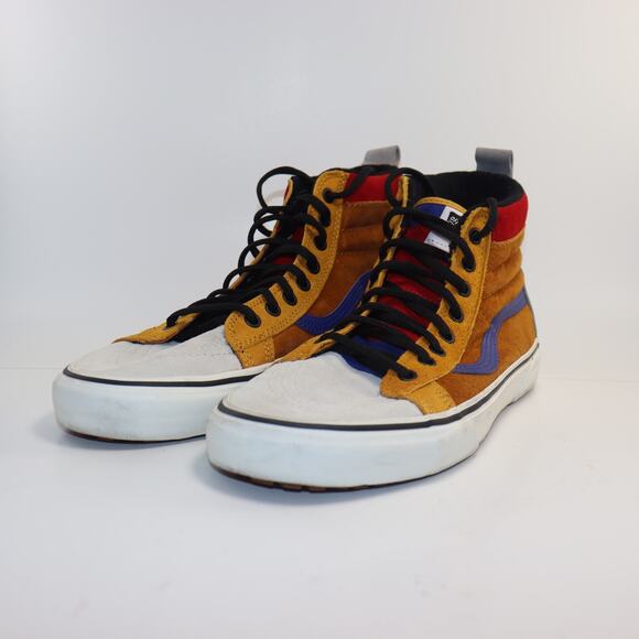 Vans Sk8-Hi MTE Mountain Edition Weather-Resistant Men's Size 10 (Curry) - Picture 2 of 7